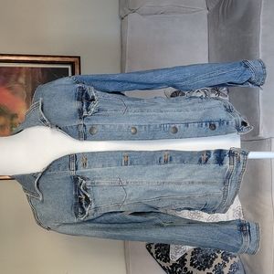 Universal Tread Distressed Denim Jacket